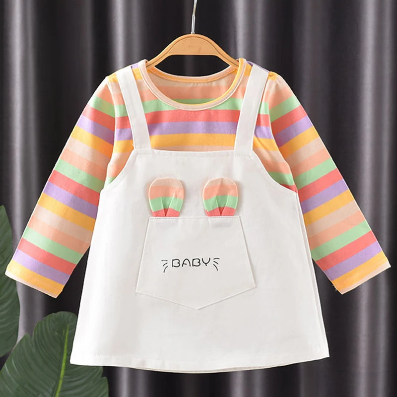 Baby Girls Dress Sisters Outfit Children Cute Color Dress Fake Two-Piece Birthday Party Clothes Spring Summer Toddler Kids Dress
Baby Girls Dress Sisters Outfit Children Cute Color Dress Fake Two-Piece Birthday Party Clothes Spring Summer Toddler Kids Dress