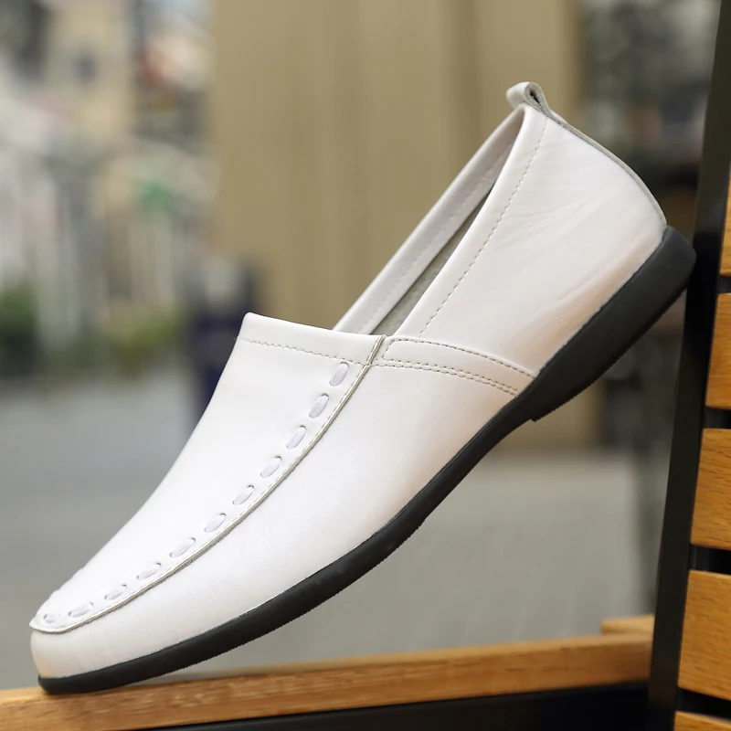 Soft Leather Men's Loafers High Quality Fashion Business Trend Flats Shoes Outdoor Wedding Party Elegant Casual Formal Shoes
Soft Leather Men's Loafers High Quality Fashion Business Trend Flats Shoes Outdoor Wedding Party Elegant Casual Formal Shoes