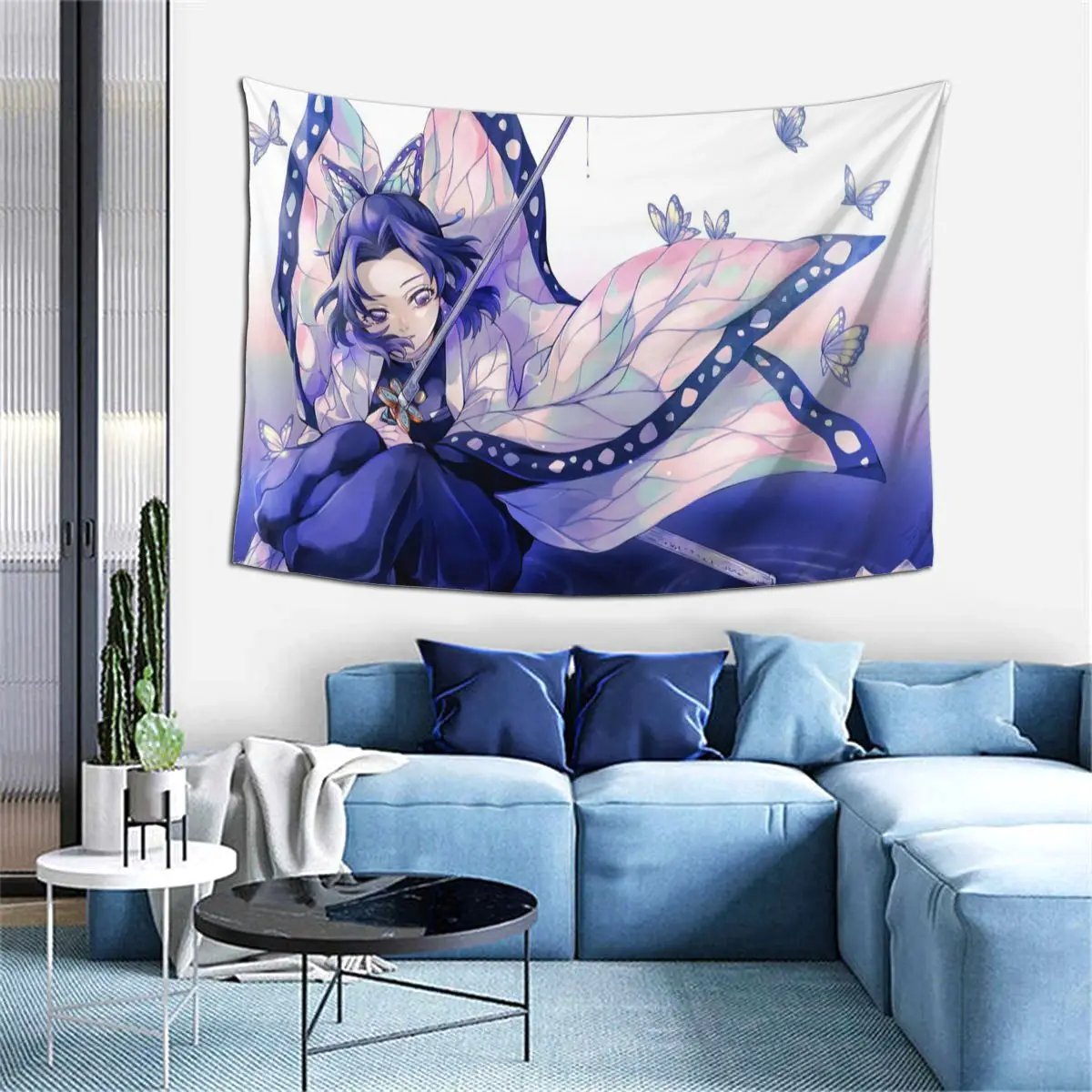 Demon Slayer Kimetsu no Yaiba Anime Tapestry Kochou Shinobu Wall Arts Decor Home Hanging Cloth Background Covering Aesthetic
Demon Slayer Kimetsu no Yaiba Anime Tapestry Kochou Shinobu Wall Arts Decor Home Hanging Cloth Background Covering Aesthetic