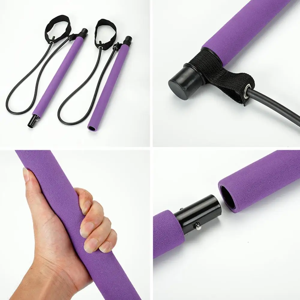 Portable Home Yoga Pull Rods Gym Body Abdominal Resistance Bands for Pilates Exercise Stick Bar Fitness Rope Puller 
Portable Home Yoga Pull Rods Gym Body Abdominal Resistance Bands for Pilates Exercise Stick Bar Fitness Rope Puller
