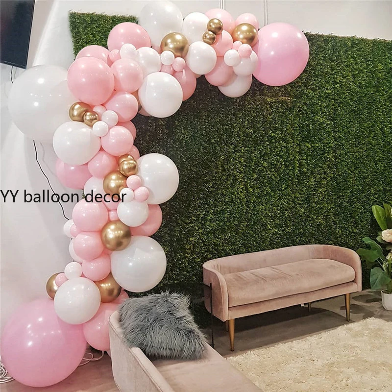 Balloon Garland Arch Pastel Macaron Pink White Party Decoration Chrome Metal Gold Ballon Decorations Backdrop Baby Shower
Balloon Garland Arch Pastel Macaron Pink White Party Decoration Chrome Metal Gold Ballon Decorations Backdrop Baby Shower