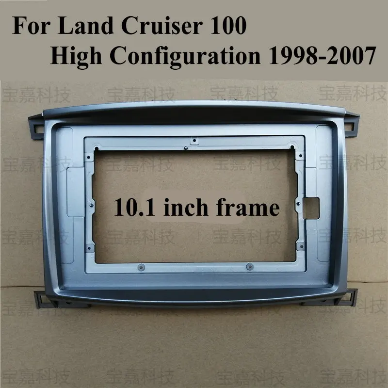 For Toyota Land Cruiser 100 High Configuration 1998-2007 Car Navigation Frame Dash Kit For 10" ~ 10.2" Android Multimedia Player
For Toyota Land Cruiser 100 High Configuration 1998-2007 Car Navigation Frame Dash Kit For 10" ~ 10.2" Android Multimedia Player