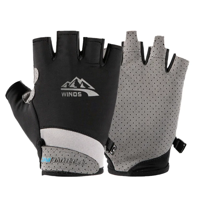 New Bike Gloves Women Men Outdoor Fishing Cycling Gloves Comfortable Non-slip Sunscreen Ice Silk Fitness Half-finger Gloves 
New Bike Gloves Women Men Outdoor Fishing Cycling Gloves Comfortable Non-slip Sunscreen Ice Silk Fitness Half-finger Gloves