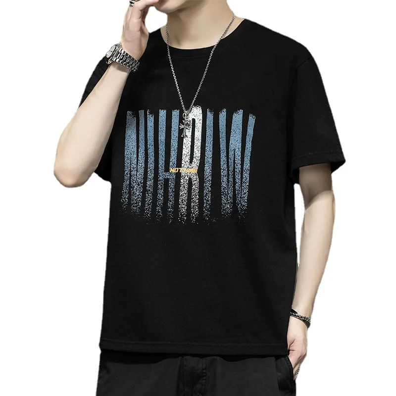 T-shirt men's summer 2021 new trendy brand trend cotton casual half-sleeved clothes loose Korean compassionate
T-shirt men's summer 2021 new trendy brand trend cotton casual half-sleeved clothes loose Korean compassionate