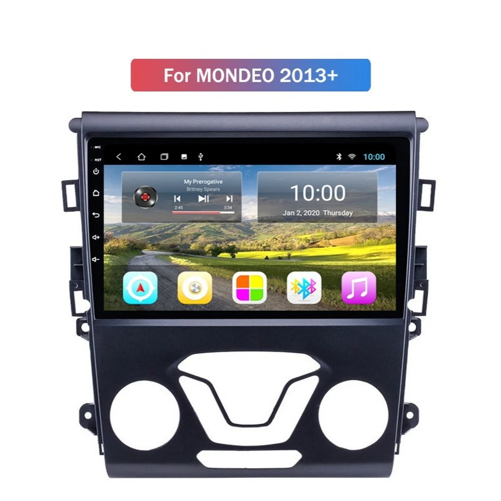 Автомобильный мультимедийный плеер на Android 10,0 для FordMONDEO 2013-Автомобильный GPS-навигатор с Bluetooth Wifi 4G AHD DSP CARPLAY
Автомобильный мультимедийный плеер на Android 10,0 для FordMONDEO 2013-Автомобильный GPS-навигатор с Bluetooth Wifi 4G AHD DSP CARPLAY