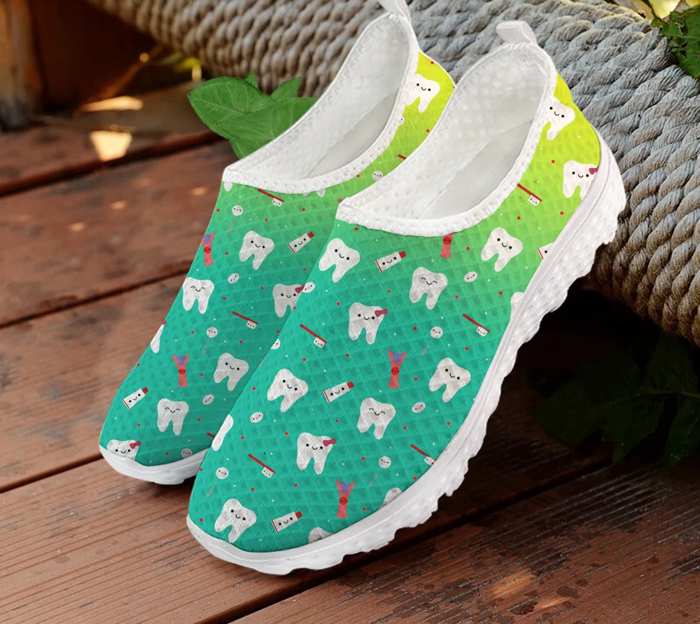 HYCOOL Fashion Style Women Mesh Up Sport Sneakers Cute Cartoon Teeth Printing Female Outdoor Indoor Running Shoes Zapatillas
HYCOOL Fashion Style Women Mesh Up Sport Sneakers Cute Cartoon Teeth Printing Female Outdoor Indoor Running Shoes Zapatillas