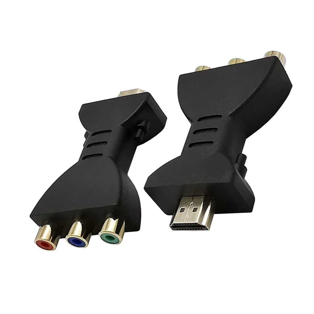 1080P HDMI Male to 3 RCA Female Video Audio AV Connector Socket Adapter Plug
1080P HDMI Male to 3 RCA Female Video Audio AV Connector Socket Adapter Plug