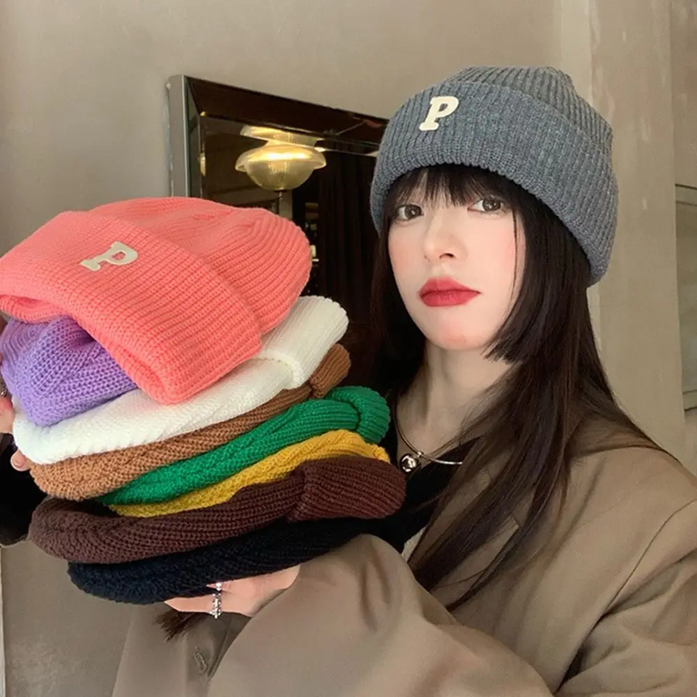 1PC Women's Winter Beanie Hat Couple Skullies Hat Warm Hedging Cold Hat Letter P Knitted Hat Bonnet Knitting Beanie
1PC Women's Winter Beanie Hat Couple Skullies Hat Warm Hedging Cold Hat Letter P Knitted Hat Bonnet Knitting Beanie