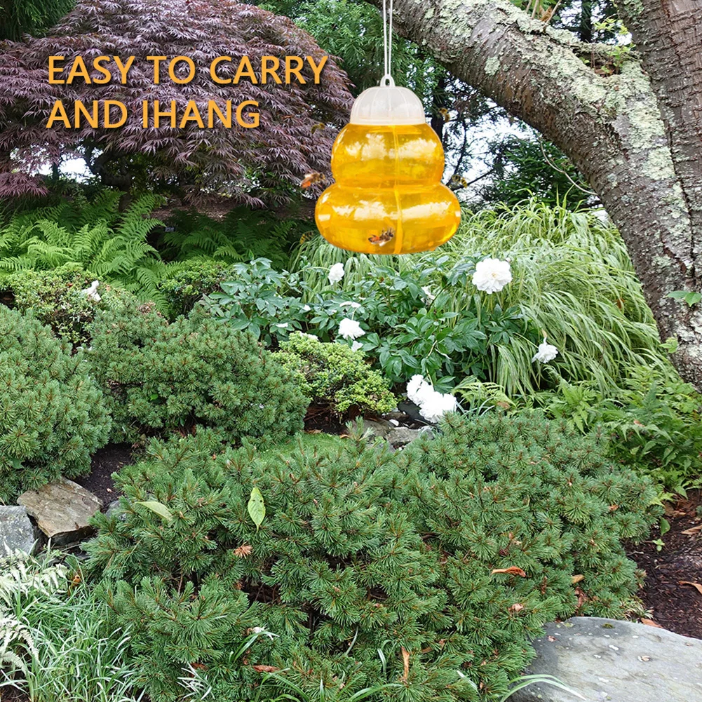 Gourd-type Hornet Catcher Trap Hanging Garden Tools Catcher Killing Bee Yellow Jacket Home Garden Lightweight Elements
Gourd-type Hornet Catcher Trap Hanging Garden Tools Catcher Killing Bee Yellow Jacket Home Garden Lightweight Elements