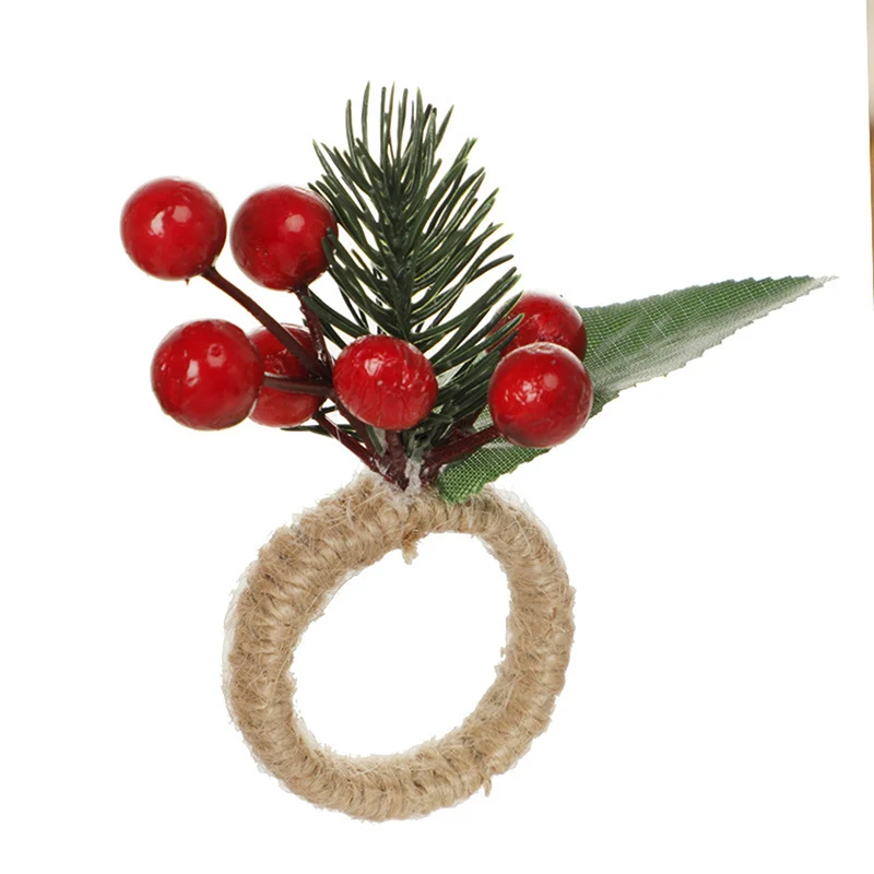 Hot 1PC Christmas Natural Jute Napkin Rings Xmas Table Pine Cone Napkin Holder Flower Towel Buckle Wedding Christmas Ornaments
Hot 1PC Christmas Natural Jute Napkin Rings Xmas Table Pine Cone Napkin Holder Flower Towel Buckle Wedding Christmas Ornaments