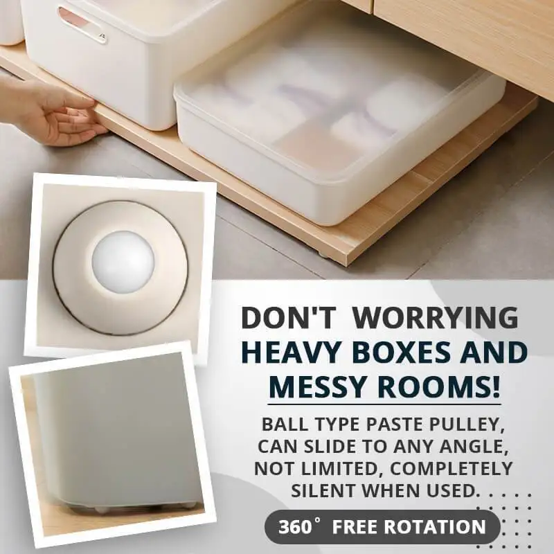 Paste Type Universal Pulley Adhesive Pulley Storage Box Can Self-adhesive Pulley Home No Noise No Scratches 
Paste Type Universal Pulley Adhesive Pulley Storage Box Can Self-adhesive Pulley Home No Noise No Scratches