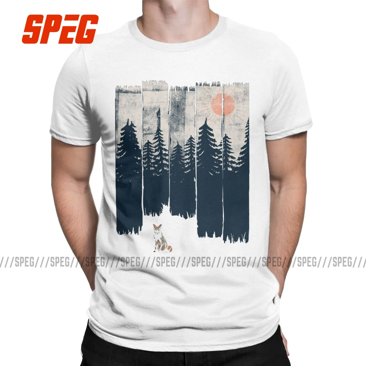 A Fox In The Wild T-Shirt Men Mountains Humor 100% Cotton Tee Shirt Round Collar Short Sleeve T Shirt Printing Clothes
A Fox In The Wild T-Shirt Men Mountains Humor 100% Cotton Tee Shirt Round Collar Short Sleeve T Shirt Printing Clothes