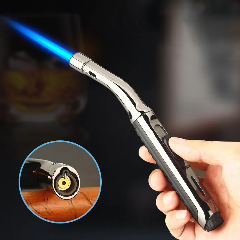 Super Long Kitchen Cooking Jet Torch Lighter Metal Gas Pipe Lighter Cigar Cigarette Lighters Smoking Accessories Gadgets for Men
Super Long Kitchen Cooking Jet Torch Lighter Metal Gas Pipe Lighter Cigar Cigarette Lighters Smoking Accessories Gadgets for Men