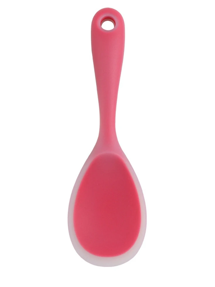 New High Quality 1PC Kitchen Tool Rice Server Rice Spoon Silicone Sushi Rice Non-stick Paddle
New High Quality 1PC Kitchen Tool Rice Server Rice Spoon Silicone Sushi Rice Non-stick Paddle
