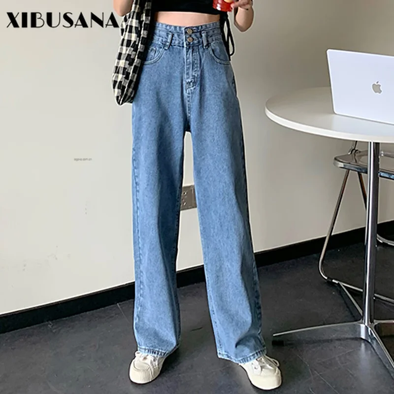 High Waist Casual Jeans Women Denim Pants 2021 Spirng Autumn Female Loose Wide Leg Pant Full Length Jeans Trouses Size 4XL
High Waist Casual Jeans Women Denim Pants 2021 Spirng Autumn Female Loose Wide Leg Pant Full Length Jeans Trouses Size 4XL