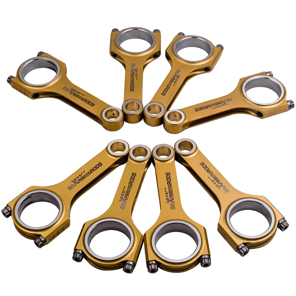 Titanizing Connecting Rods+Bolts for Toyota 2UR-GSE Lexus IS-F RC-F GS-F 144.3mm for L10 5.0L 2UR-GSE V8 ARP 2000 4340 h-Beam 
Titanizing Connecting Rods+Bolts for Toyota 2UR-GSE Lexus IS-F RC-F GS-F 144.3mm for L10 5.0L 2UR-GSE V8 ARP 2000 4340 h-Beam