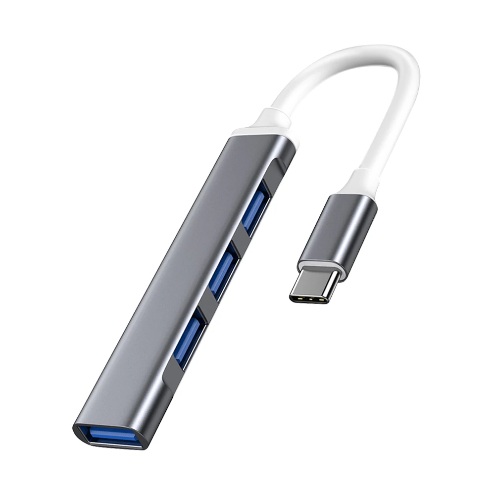 USB-концентратор с портом USB Type-C 3 0 дюйма 1 4 порта usb разветвитель переходник на type