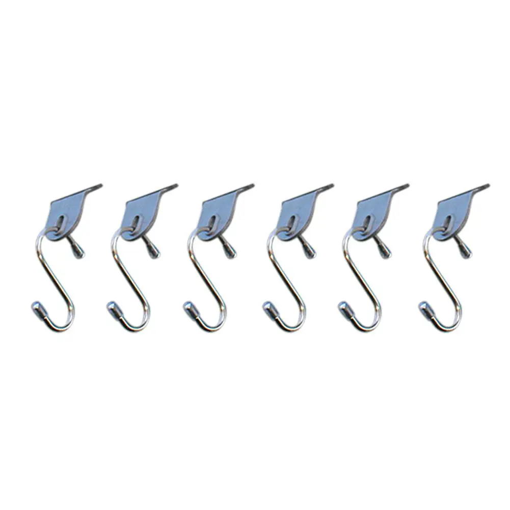 6pcs Outdoor Awning S Shaped Hook For Hanging Lightweight Easy Sliding Grey RV Hanging Hanger Storage Holders For Outdoor Use
6pcs Outdoor Awning S Shaped Hook For Hanging Lightweight Easy Sliding Grey RV Hanging Hanger Storage Holders For Outdoor Use