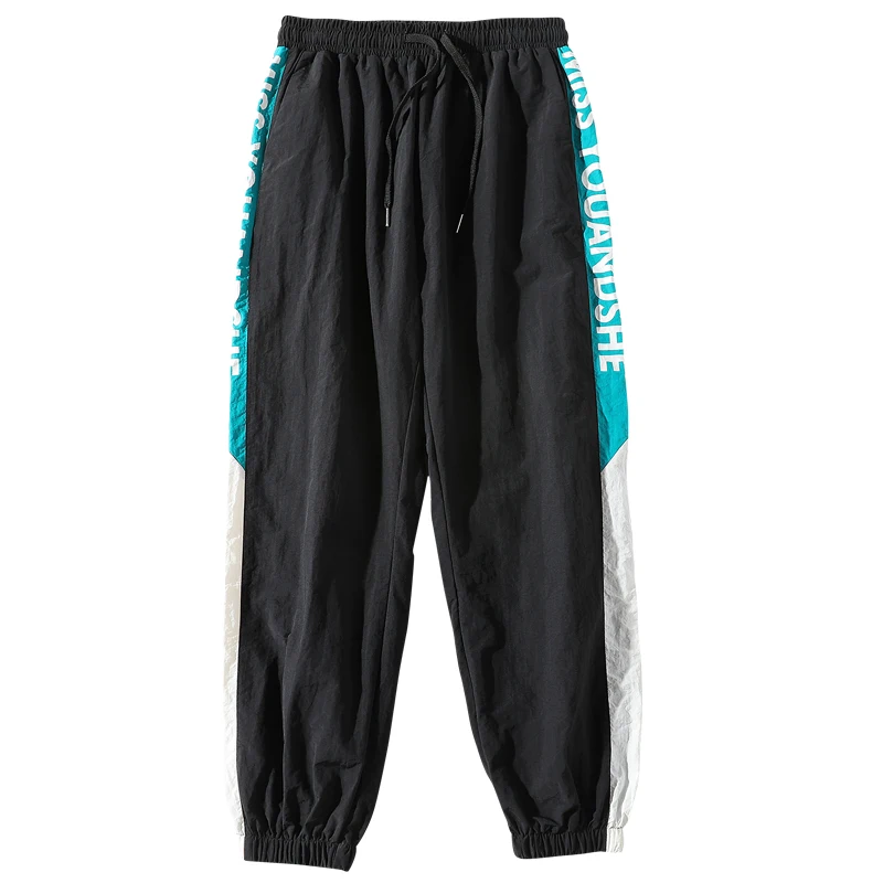 Hip Hop Streetwear Men's Elastic Waist Pants Fashion Men Casual Ankle Length Trousers High Street Elastic Waist Harem Pants Men 
Hip Hop Streetwear Men's Elastic Waist Pants Fashion Men Casual Ankle Length Trousers High Street Elastic Waist Harem Pants Men