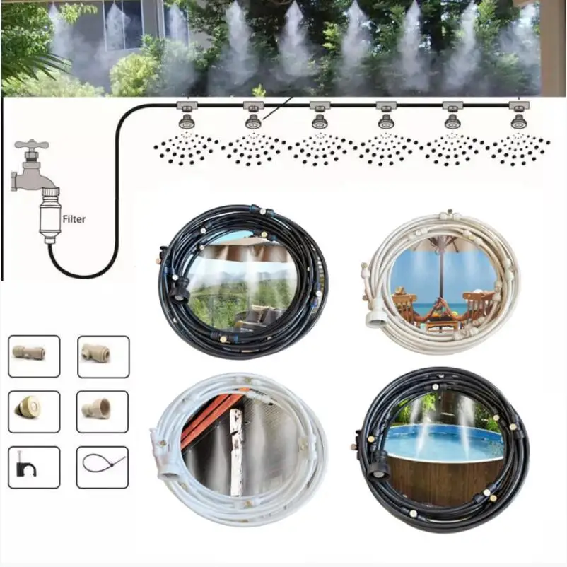 Garden Sprayer Outdoor Atomization Cooling Water Spray Nozzle Gardening Greenhouse Plants and Flowers Watering Irrigation Nozzle
Garden Sprayer Outdoor Atomization Cooling Water Spray Nozzle Gardening Greenhouse Plants and Flowers Watering Irrigation Nozzle