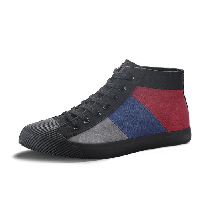 Кеды мужские высокие, повседневные холщовые кроссовки, нескользящая прогулочная обувь, весна-осень 2021
Кеды мужские высокие, повседневные холщовые кроссовки, нескользящая прогулочная обувь, весна-осень 2021