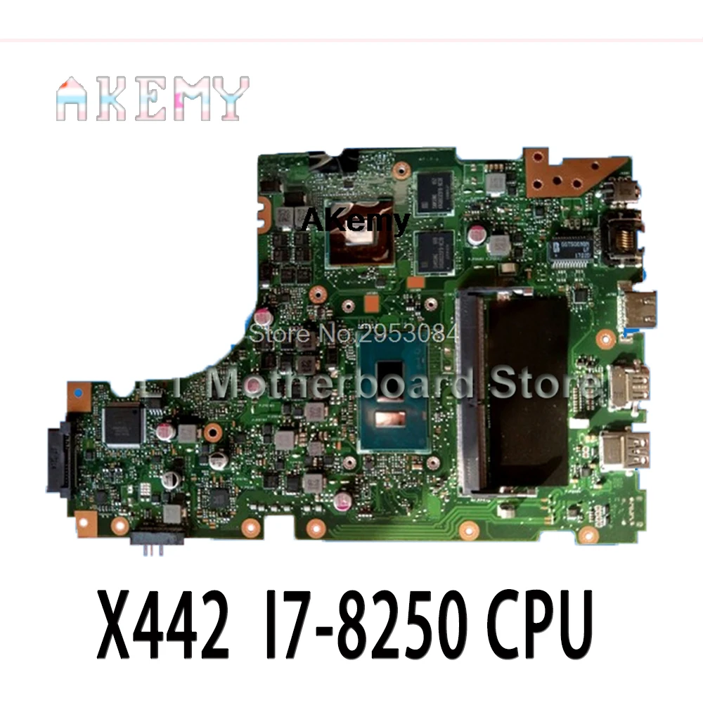 Laptop Motherboard For Asus X442 X442U X442UQ I7-8250 CPU System Board Main Board Mainboard Card Logic Board Tested Well S-4
Laptop Motherboard For Asus X442 X442U X442UQ I7-8250 CPU System Board Main Board Mainboard Card Logic Board Tested Well S-4