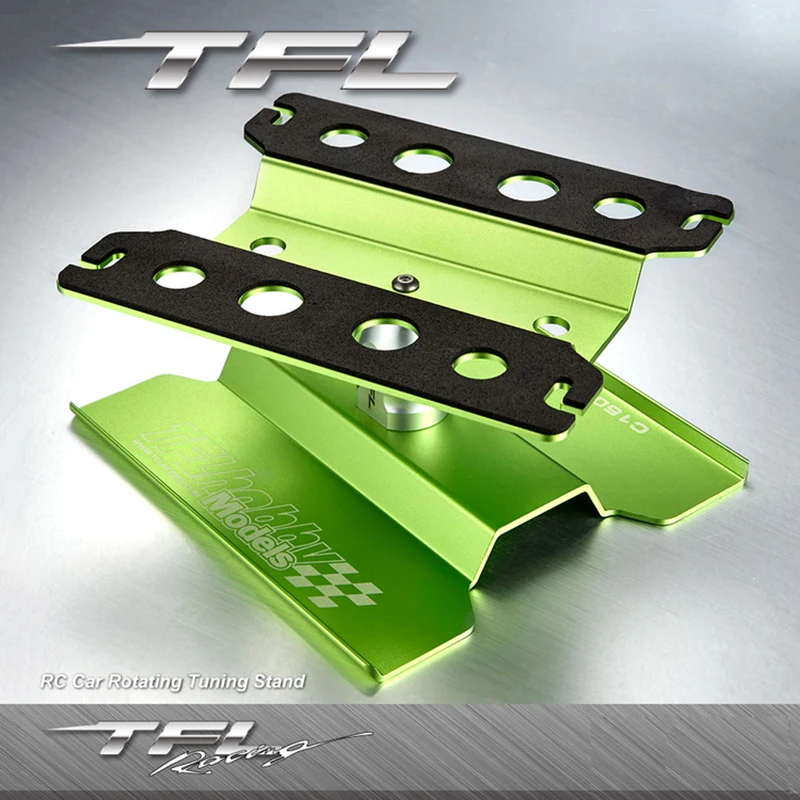 TFL 1/16 1/10 1/8 RC Car accessories Crawler Model 140MM Metal Stand With Rotating Plate TH05158-SMT6
TFL 1/16 1/10 1/8 RC Car accessories Crawler Model 140MM Metal Stand With Rotating Plate TH05158-SMT6