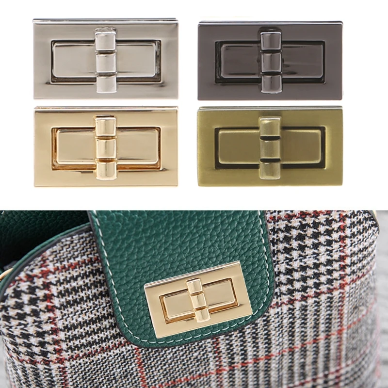 Rectangle Shape Clasp Turn Lock Twist Locks DIY Leather Handbag Bag Hardware 066F
Rectangle Shape Clasp Turn Lock Twist Locks DIY Leather Handbag Bag Hardware 066F