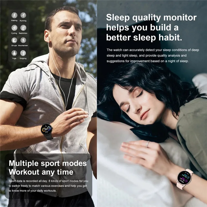 KW77 Men Smart Watch Sports Wristwatch Women 1.28Screen Sleep Heart Rate Blood Pressure Monitor Bluetooth Band Smartwatch
KW77 Men Smart Watch Sports Wristwatch Women 1.28Screen Sleep Heart Rate Blood Pressure Monitor Bluetooth Band Smartwatch