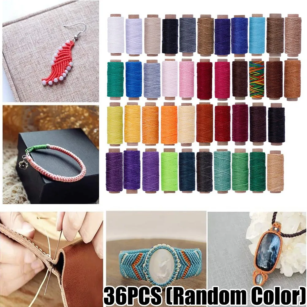 36 Random Colors1mm Waxed Cotton Cord Thread String Strap Necklace Rope Jewelry Making For Hand Sewing Leather
36 Random Colors1mm Waxed Cotton Cord Thread String Strap Necklace Rope Jewelry Making For Hand Sewing Leather