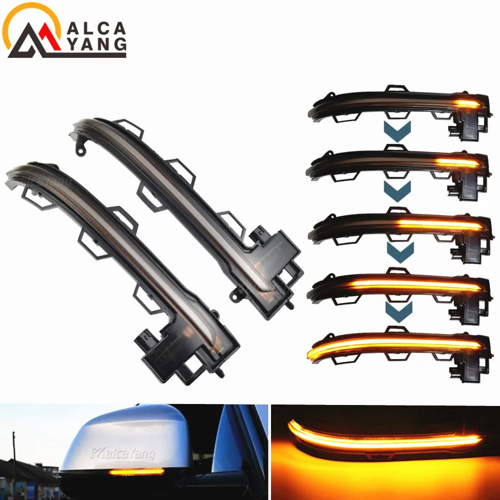LED Dynamic Turn Signal Blinker Sequential Side Mirror Indicator Light Lamp For BMW X3 G01 2018-2020 X4 G02 X5 G05 X6 G06 X7 G07
LED Dynamic Turn Signal Blinker Sequential Side Mirror Indicator Light Lamp For BMW X3 G01 2018-2020 X4 G02 X5 G05 X6 G06 X7 G07