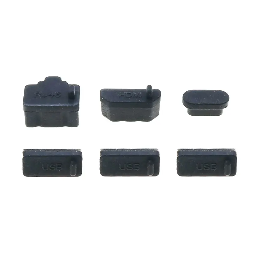 Силиконовая Пылезащитная заглушка YuXi для PS5 USB-интерфейс пылезащитная крышка PS4 PS3