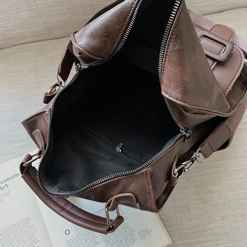 2020 Women Leather Backpack Female Fashion Rucksack Designer Vintage Shoulder Bag Escola School Bags Backpacks for teenage girls
2020 Women Leather Backpack Female Fashion Rucksack Designer Vintage Shoulder Bag Escola School Bags Backpacks for teenage girls
