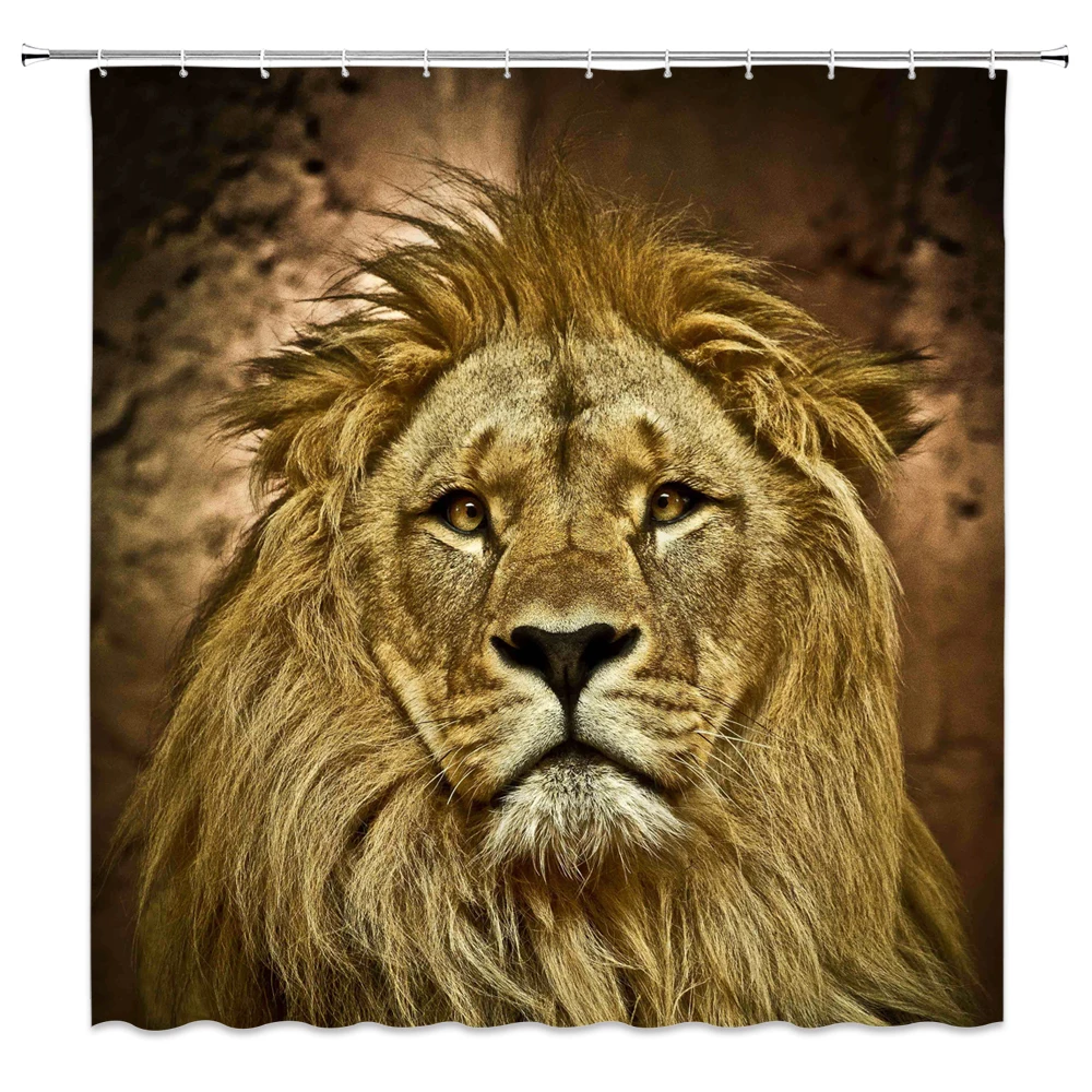 Lion Tiger Printing Waterproof Shower Curtains Animal Series Patterns Bathroom Decor Bath Curtain Home Decoration
Lion Tiger Printing Waterproof Shower Curtains Animal Series Patterns Bathroom Decor Bath Curtain Home Decoration