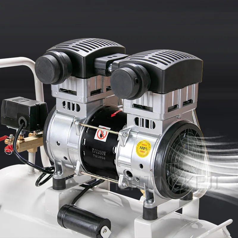 1600W-40L Air Compressor Mini No Fuel Mute Home 220V High Pressure Spray Paint Woodworking Compression Use of pneumatic Tools
1600W-40L Air Compressor Mini No Fuel Mute Home 220V High Pressure Spray Paint Woodworking Compression Use of pneumatic Tools