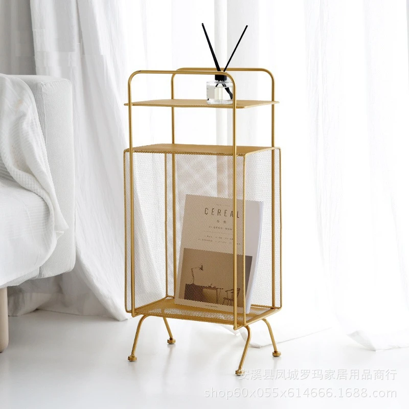 Metal storage rack Nordic simple bedroom storage rack Magazine Book Shelf Floor Stand Bookcase Luxury Storage Shelves
Metal storage rack Nordic simple bedroom storage rack Magazine Book Shelf Floor Stand Bookcase Luxury Storage Shelves