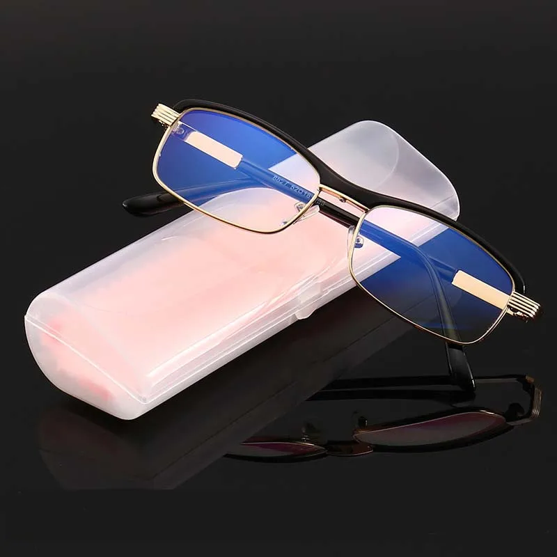 Elbru Business Fashion Portable Anti-blue Light Reading Glasses High Definition Presbyopic Glasses With Glasses Case and Cloth
Elbru Business Fashion Portable Anti-blue Light Reading Glasses High Definition Presbyopic Glasses With Glasses Case and Cloth