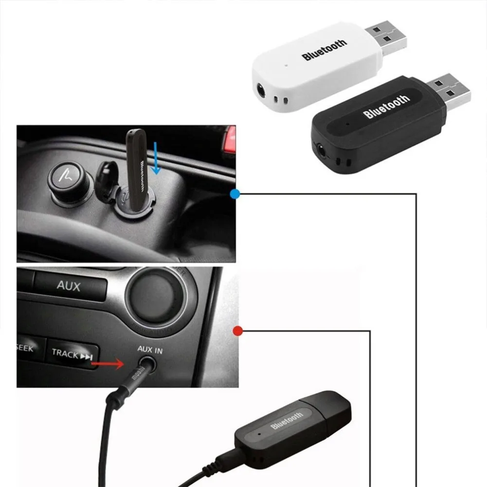 USB Bluetooth Audio Music Receiver 3.5mm AUX To USB Wireless Bluetooth Audio Stereo Car Auto Music Receiver Adapter
USB Bluetooth Audio Music Receiver 3.5mm AUX To USB Wireless Bluetooth Audio Stereo Car Auto Music Receiver Adapter