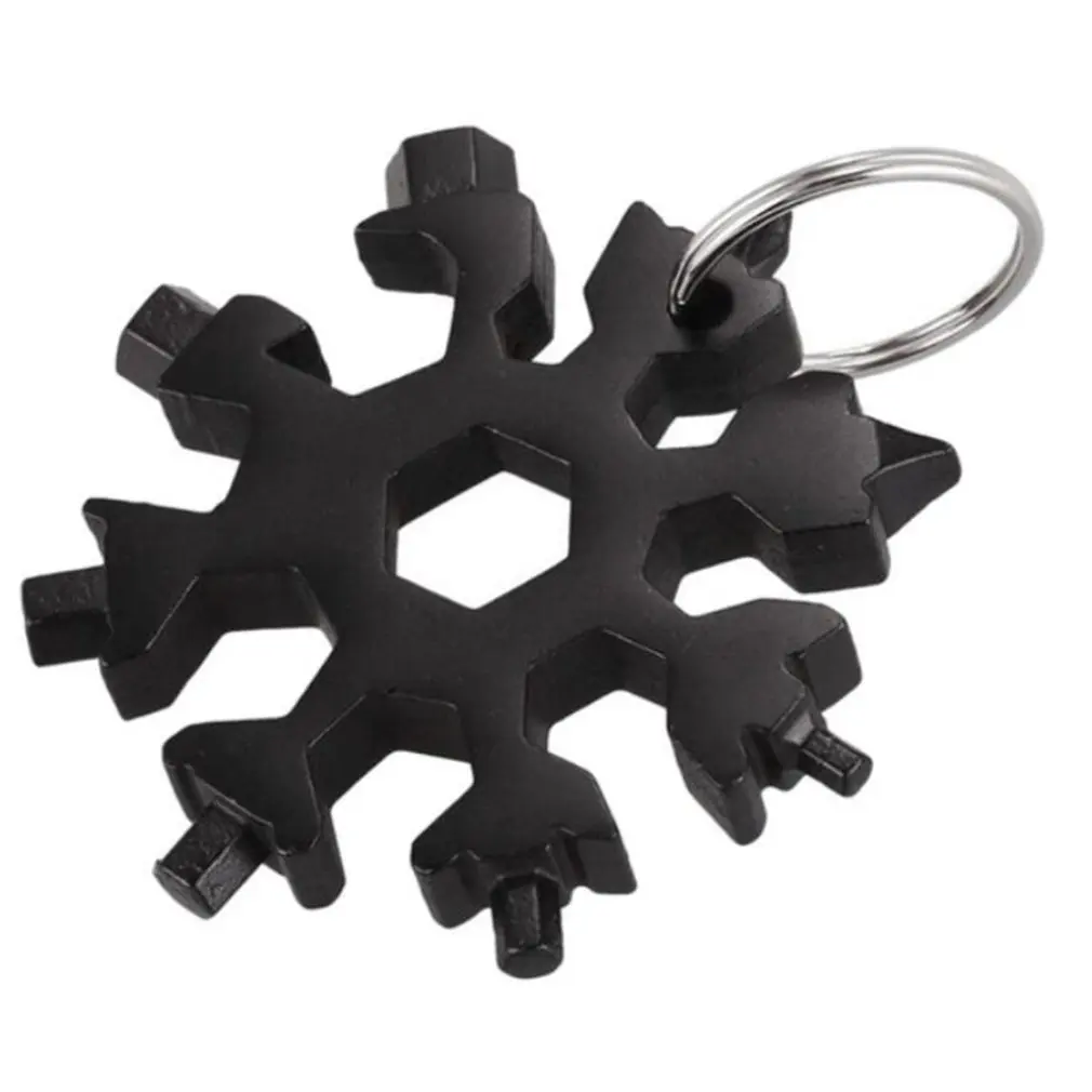 19-in-1 Snow Keychain Tools Multi-tool Wrenches Combination Stainless Steel Snow Shape Outdoor Portable Snowflake
19-in-1 Snow Keychain Tools Multi-tool Wrenches Combination Stainless Steel Snow Shape Outdoor Portable Snowflake