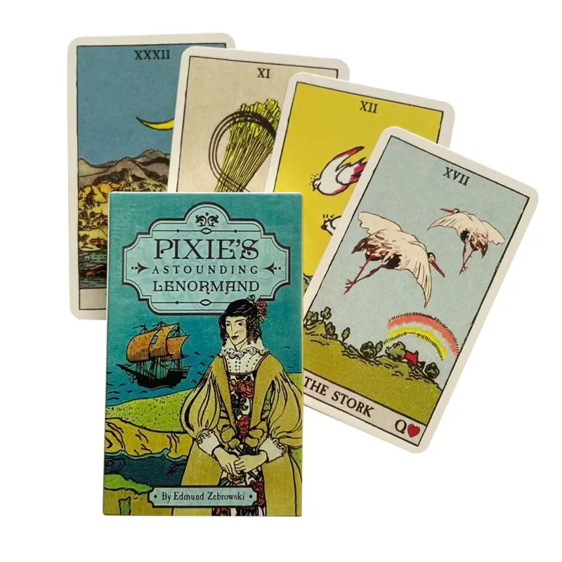 Настольная игра Pixies со страшными картами Lenormand Tarot, настольная игра, карты с принтом «Оракул», знаменитая вечевечерние, игра и руководство в формате PDF
Настольная игра Pixies со страшными картами Lenormand Tarot, настольная игра, карты с принтом «Оракул», знаменитая вечевечерние, игра и руководство в формате PDF