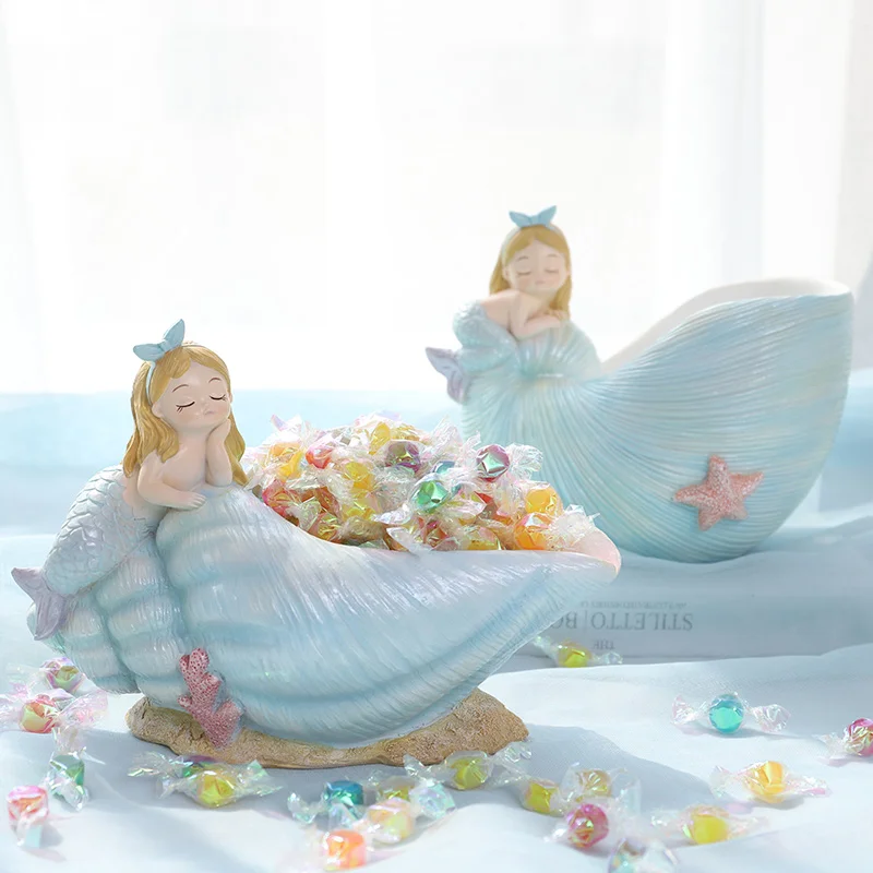 Creative Shell Mermaid Storage Box Fairy Garden Miniatures Figurines Tabletop Resin Crafts Modern Home Decoration Accessories
Creative Shell Mermaid Storage Box Fairy Garden Miniatures Figurines Tabletop Resin Crafts Modern Home Decoration Accessories