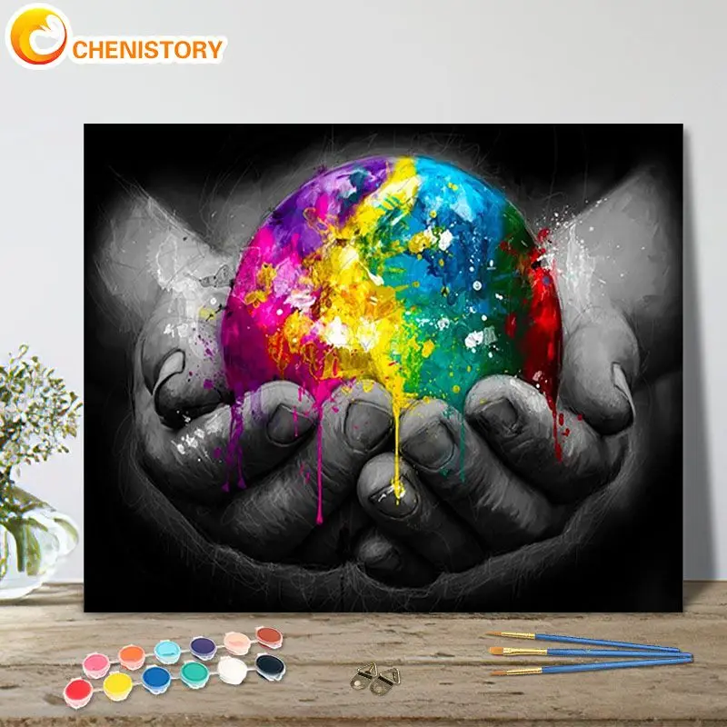CHENISTORY Diy Oil Painting By Numbers Color Earth In Hand Landscape Paint By Numbers Frameless Acrylic Paints 4050 On Canvas Ho
CHENISTORY Diy Oil Painting By Numbers Color Earth In Hand Landscape Paint By Numbers Frameless Acrylic Paints 4050 On Canvas Ho