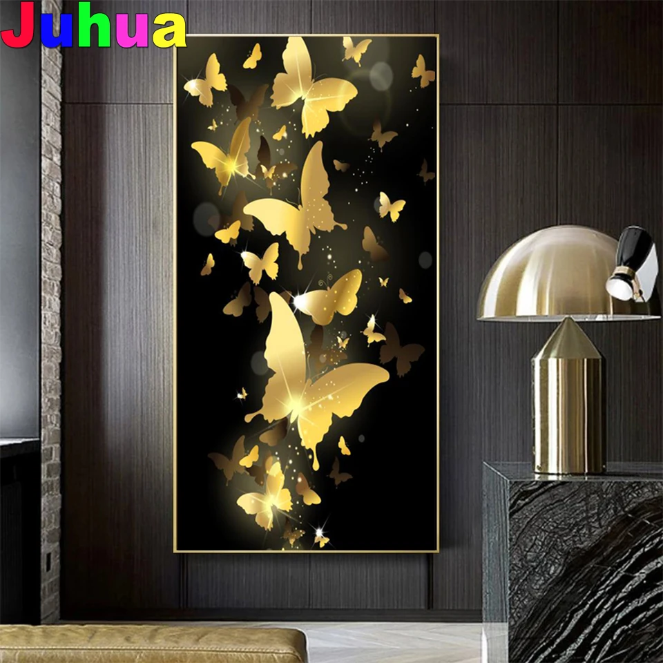 Golden butterfly DIY Diamond Painting 5D diamond Stitch Mosaic Diamond embroidery gift nordic Picture home decor drop shipping
Golden butterfly DIY Diamond Painting 5D diamond Stitch Mosaic Diamond embroidery gift nordic Picture home decor drop shipping