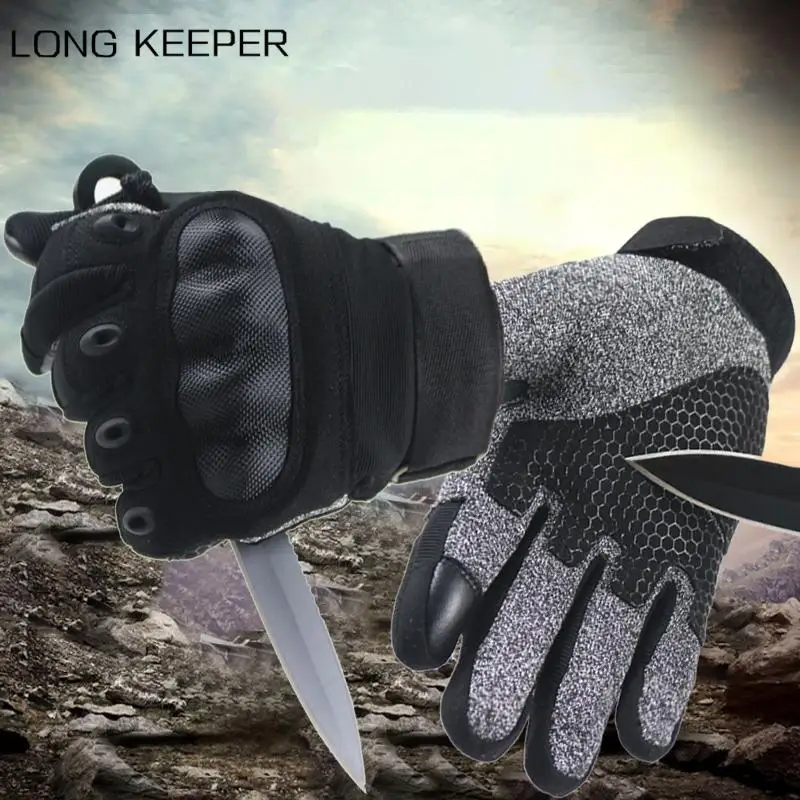 Level 5 Tactical Gloves Anti-cutting Anti-stab Military Fans Outdoor Full-finger Men Special Forces Combat Fighting Self-defense
Level 5 Tactical Gloves Anti-cutting Anti-stab Military Fans Outdoor Full-finger Men Special Forces Combat Fighting Self-defense