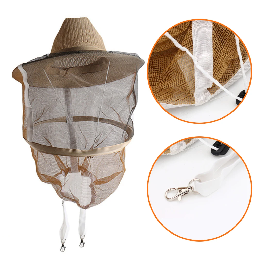 New Durable Anti Bee Hat Protective Net Beekeeping Protective Supplies Durable Protection Beekeeper Cowboy Beekeeping Equipment
New Durable Anti Bee Hat Protective Net Beekeeping Protective Supplies Durable Protection Beekeeper Cowboy Beekeeping Equipment