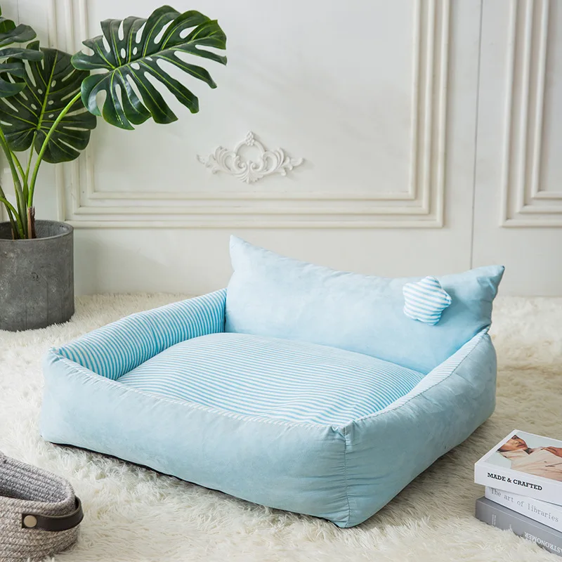 Four seasons can unpick and wash dog kennel dog house cat litter teddy small medium-sized dog dog bed pet supplies
Four seasons can unpick and wash dog kennel dog house cat litter teddy small medium-sized dog dog bed pet supplies