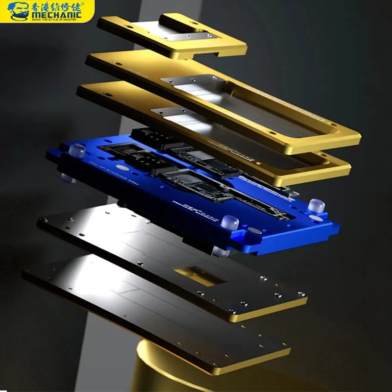 MECHANIC iBGA Max BGA Reballing Stencil Kit for iPhone X Xs Max 11 11pro 11pro max Automatic Positioning Tin Planting Platform
MECHANIC iBGA Max BGA Reballing Stencil Kit for iPhone X Xs Max 11 11pro 11pro max Automatic Positioning Tin Planting Platform