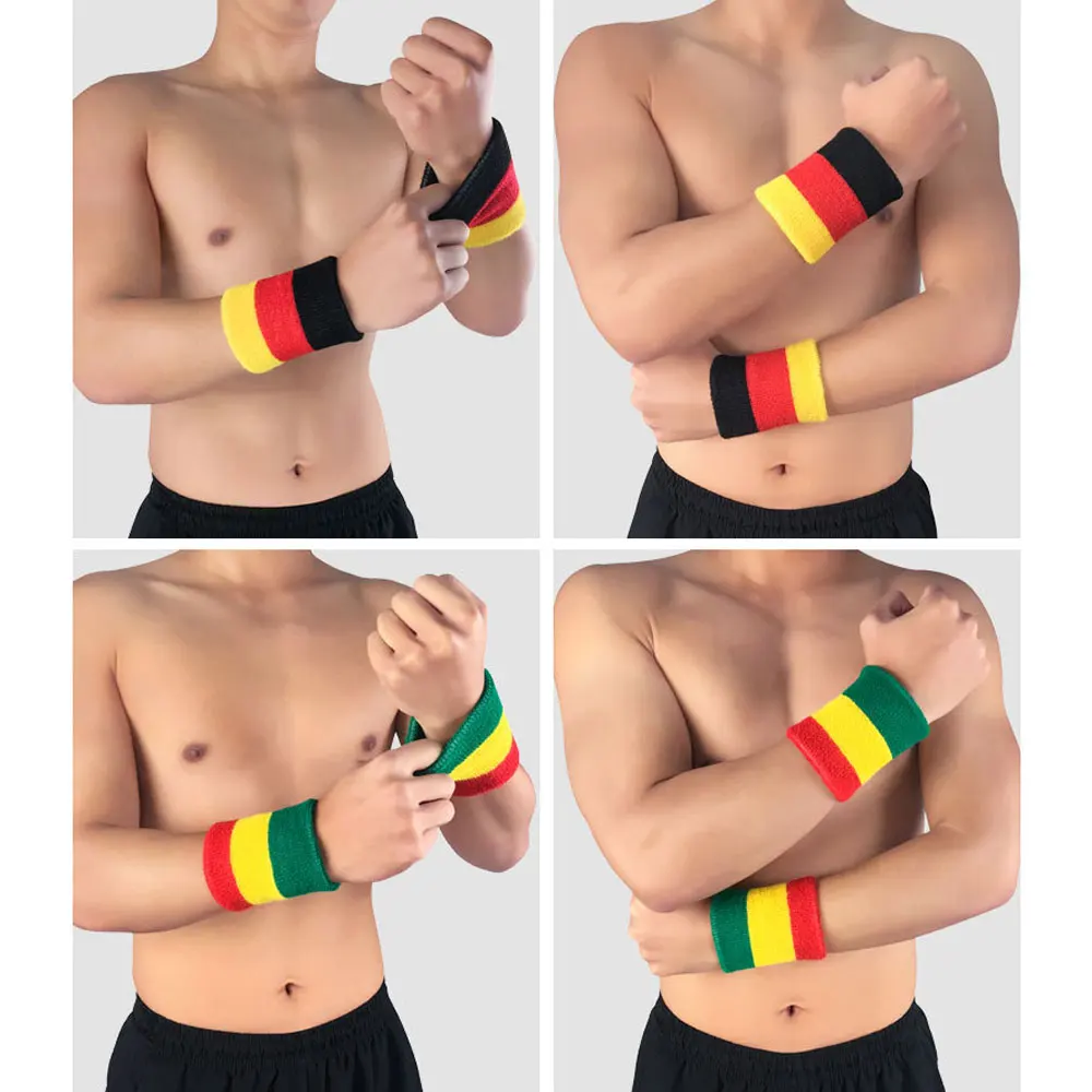 1Pair Colorful Sports Wrist Wraps Brace Polyester Sweatband Wristbands Wrist Sweatbands Wrist Sweat Bands for Sport Basketball 
1Pair Colorful Sports Wrist Wraps Brace Polyester Sweatband Wristbands Wrist Sweatbands Wrist Sweat Bands for Sport Basketball