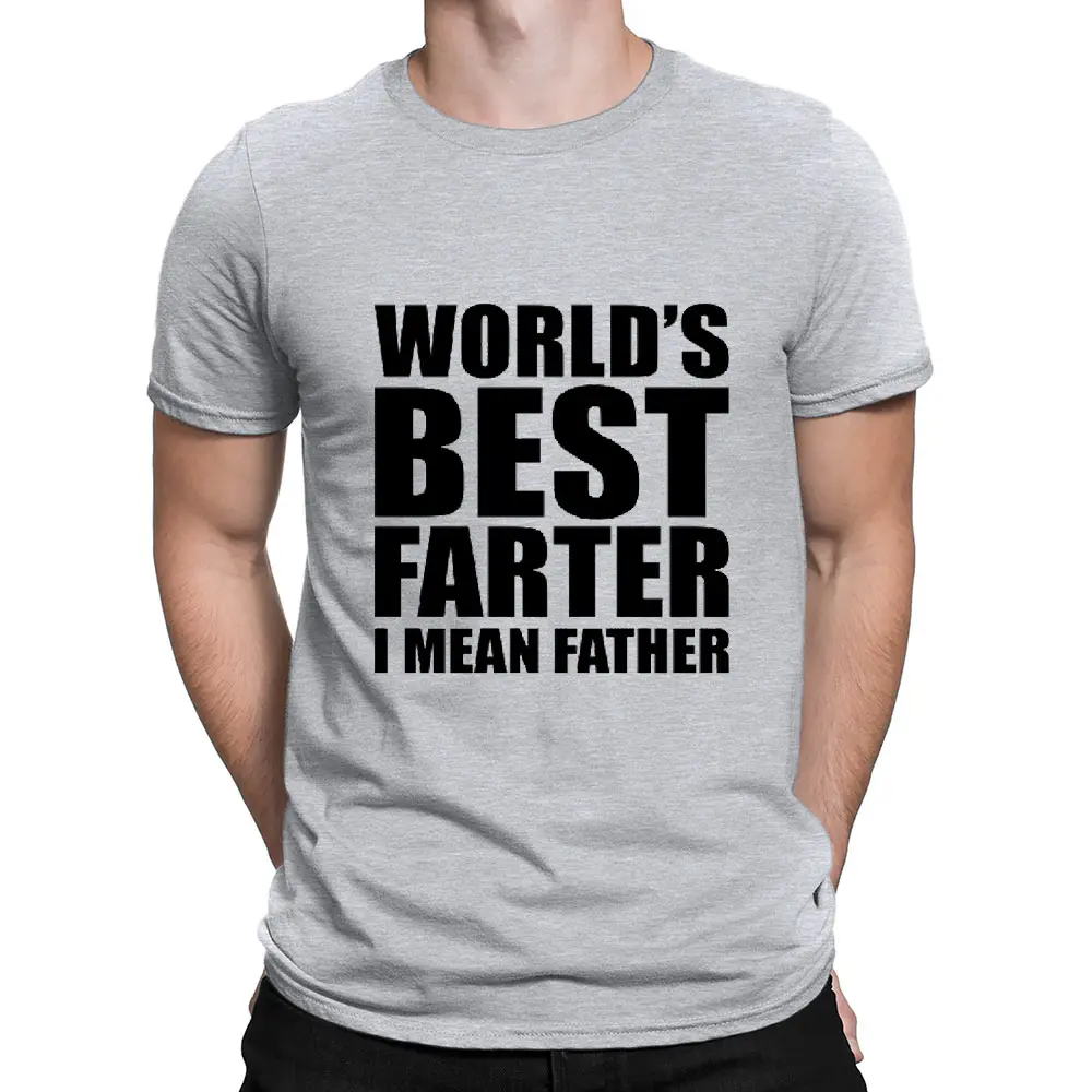 World's Best Farther I Mean Father Printed Men's T Shirt Funny Dad LogoT-Shirt Cotton Casual Oversize Tops Father's Day Gifts
World's Best Farther I Mean Father Printed Men's T Shirt Funny Dad LogoT-Shirt Cotton Casual Oversize Tops Father's Day Gifts