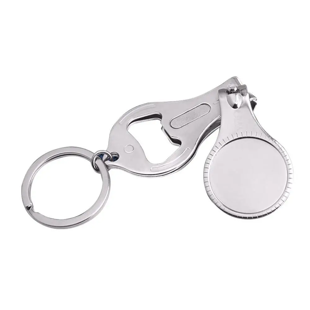 3 in 1 1PC New Multifunction Nail Clipper with Keys Ring Bottle Opener Manicure Tools A-136
3 in 1 1PC New Multifunction Nail Clipper with Keys Ring Bottle Opener Manicure Tools A-136